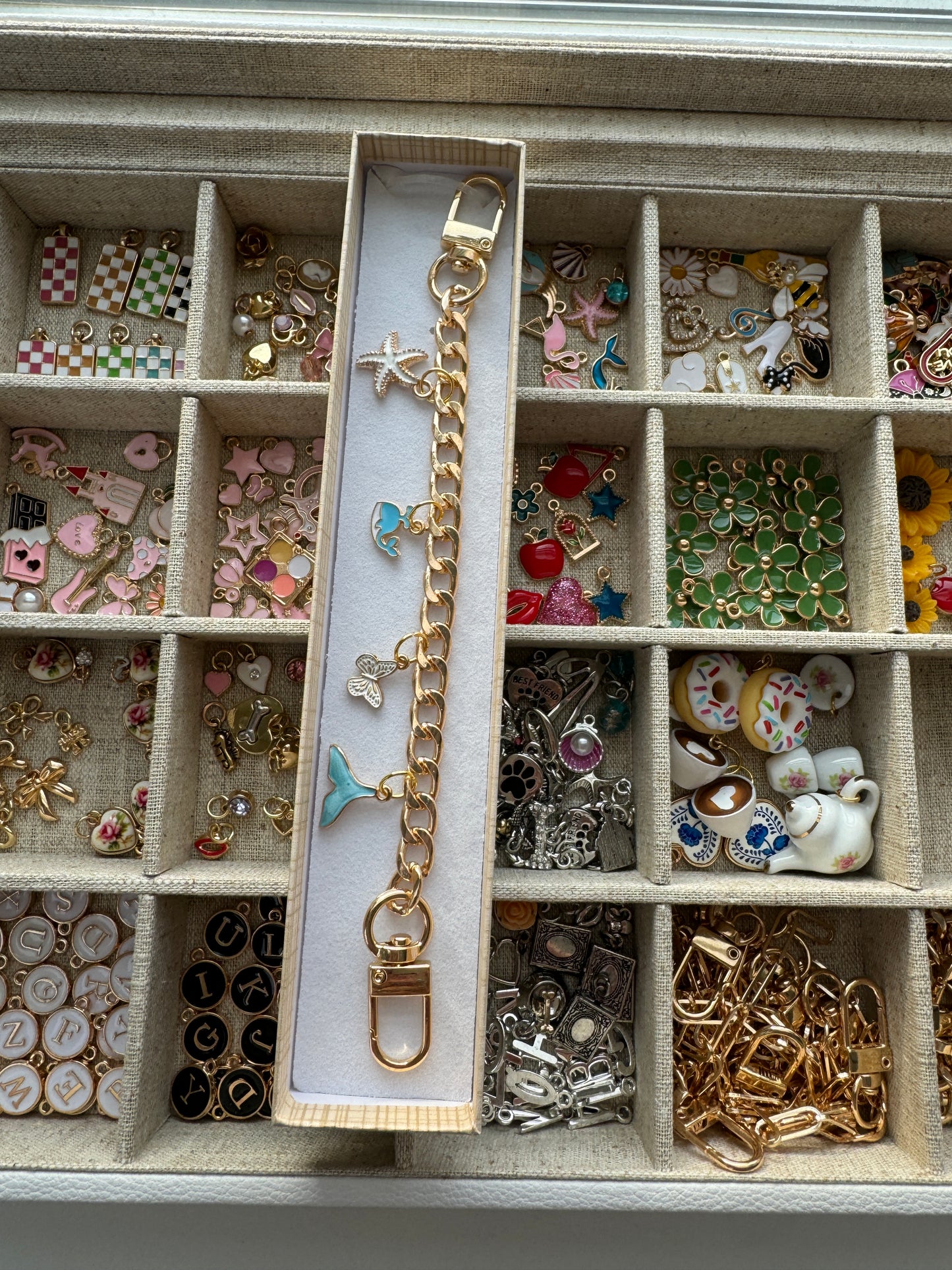 The Pearl Link Bag Chain