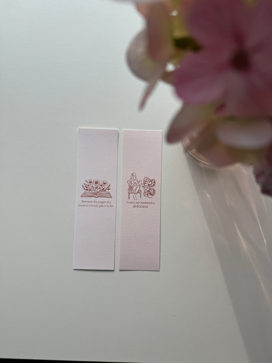 Linen Bookmarks