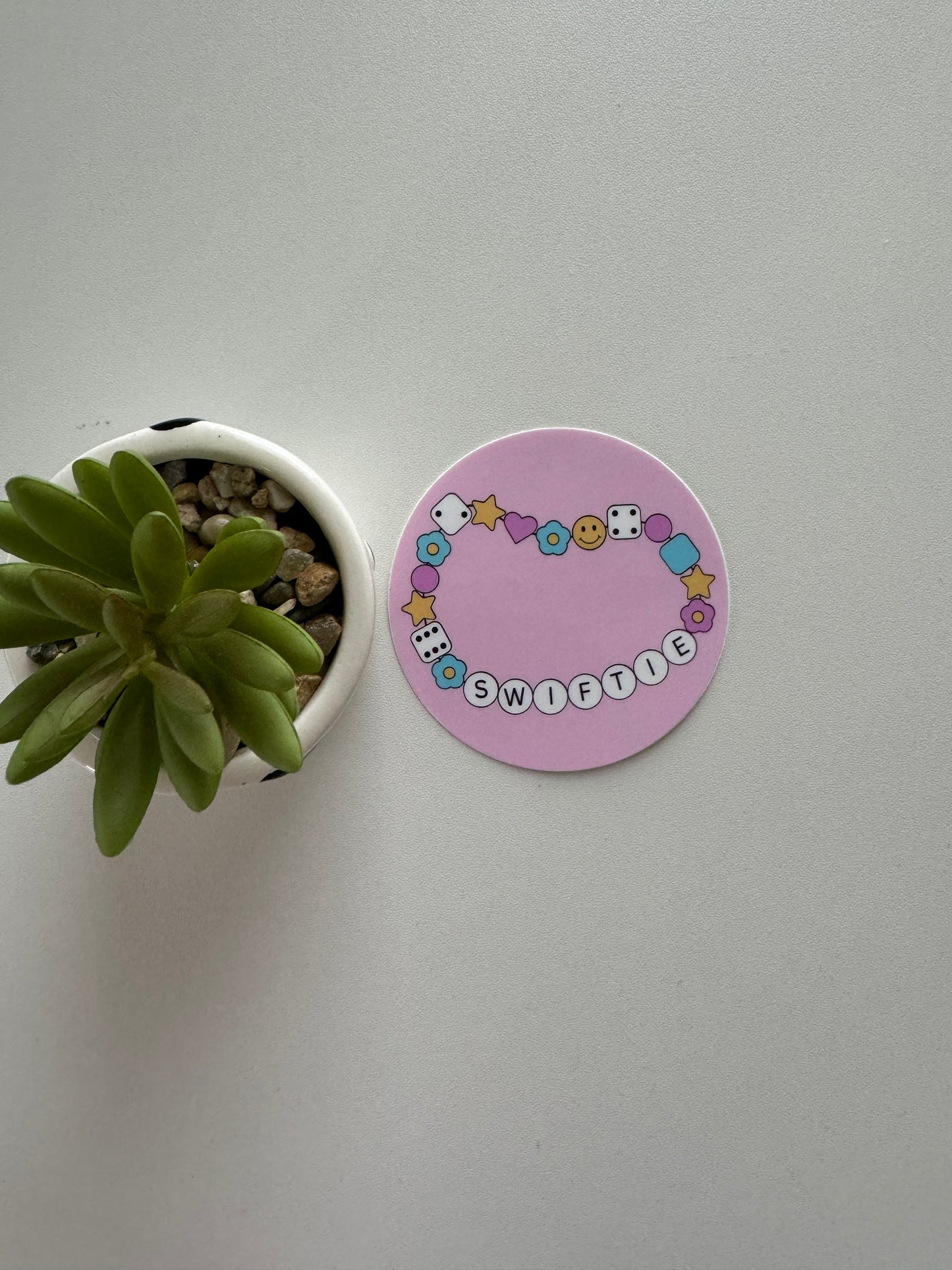 Taylor Swift friendship bracelet sticker