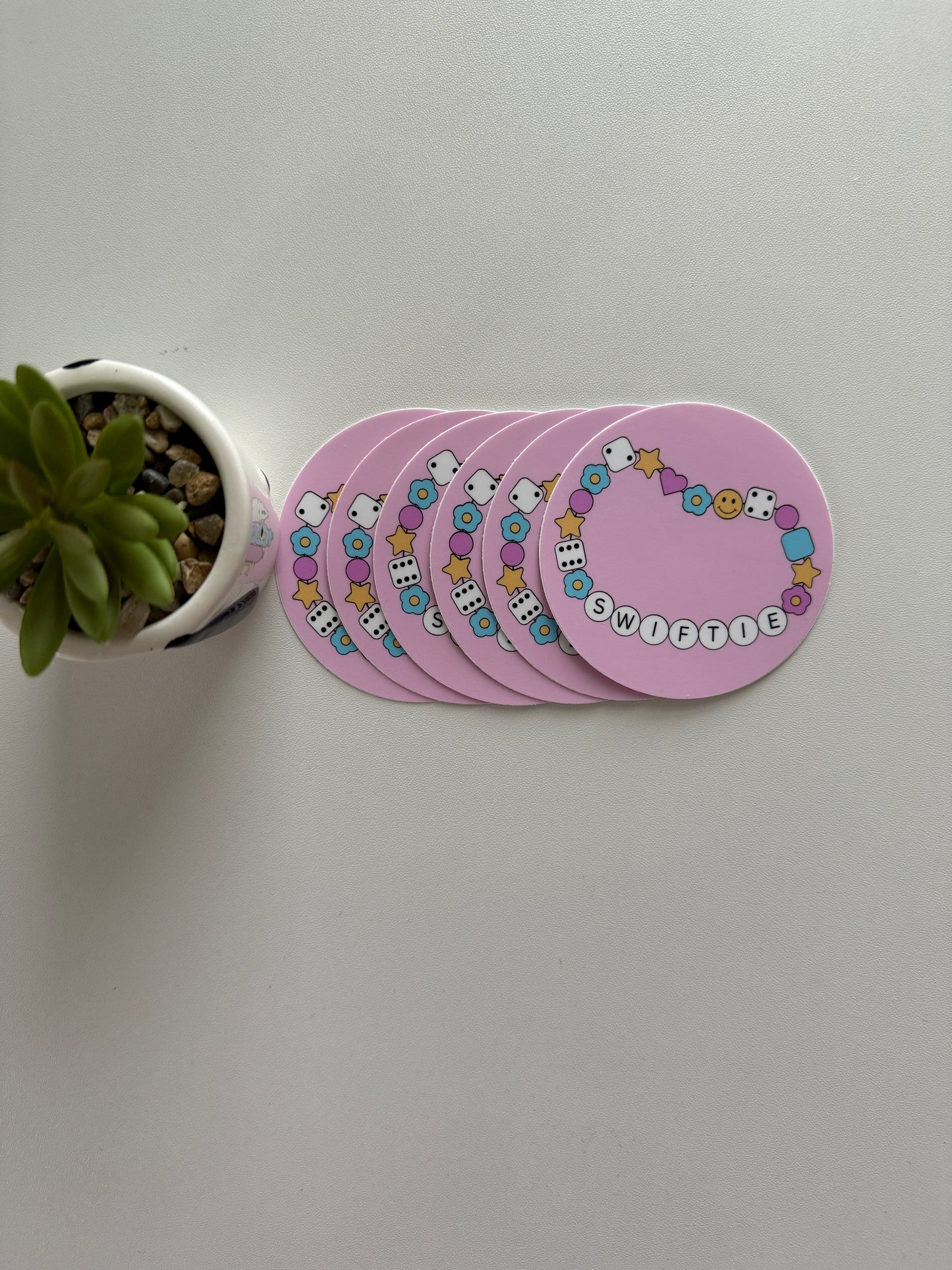 Taylor Swift friendship bracelet sticker