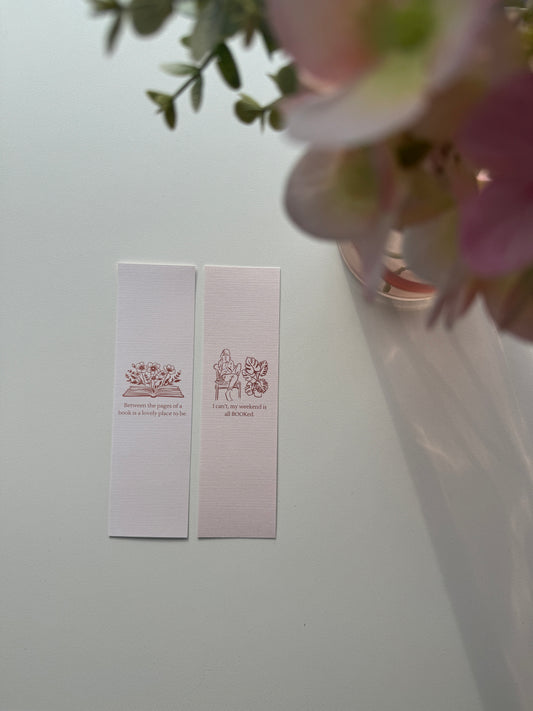 Linen Bookmarks